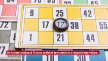 Un homme dépense 11 euros pour une tombola et remporte une voiture !