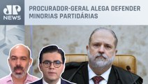 Cristiano Vilela e Schelp analisam que 7 parlamentares podem perder mandato com parecer de Aras