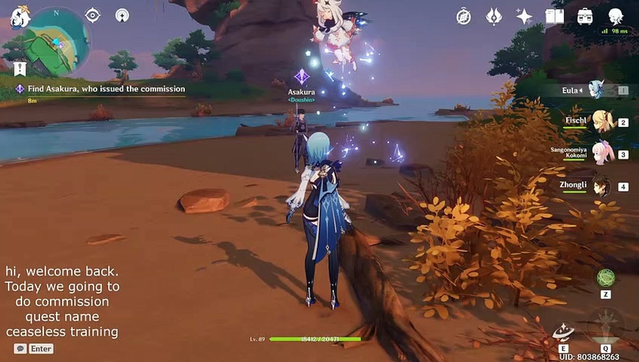 Genshin Impact | Ceaseless Training (Commission Quest) Guide