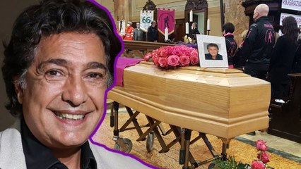 A Paris, l'ambiance de deuil a enveloppé les obsèques de Frédéric François... Des fans en larmes