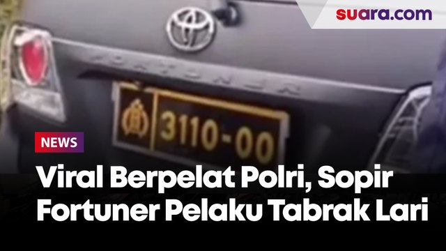 Viral Berpelat Polri, Sopir Fortuner Pelaku Tabrak Lari Pemotor di Rawamangun Pakai Pelat Palsu