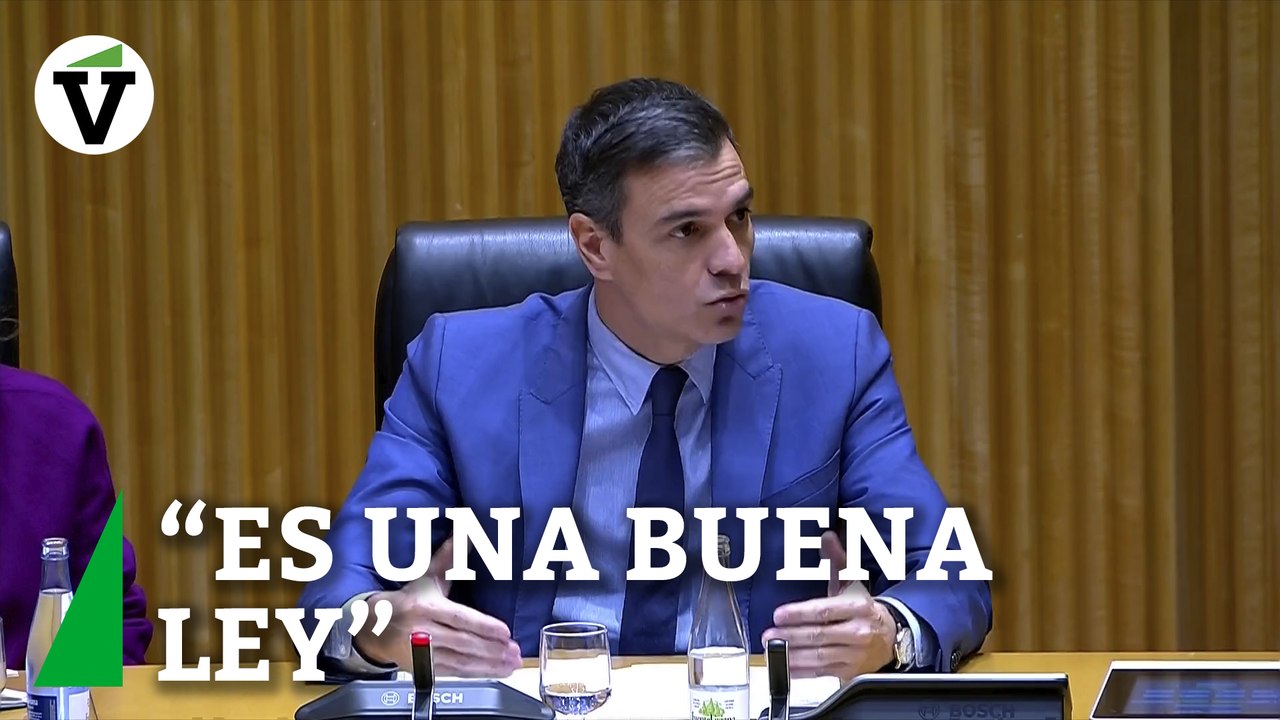 Pedro Sánchez sobre la ley del 'Sí es sí': "Ha tenido algunos efectos indeseados.. y me quedo corto"