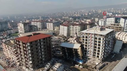Depremin vurduğu Hatay böyle görüntülendi