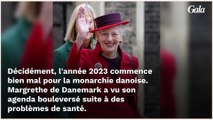GALA VIDEO - Margrethe II de Danemark rattrapée par des soucis de santé à 82 ans