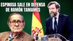 Espinosa sale en defensa de Ramón Tamames y su candidatura a la moción