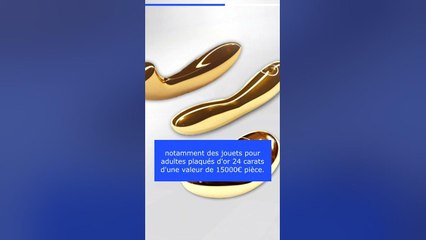 Des vibromasseurs plaqués d'or dérobés dans un cambriolage en Espagne !