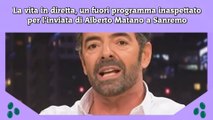 La vita in diretta, un fuori programma inaspettato per l’inviata di Alberto Matano a Sanremo