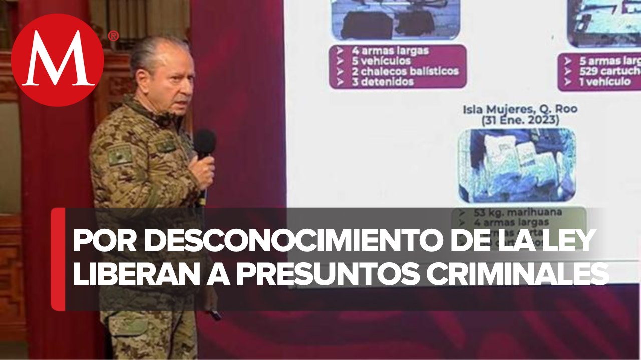 Jueces liberaron a 140 delincuentes por ignorar legislación marítima, reprocha Semar