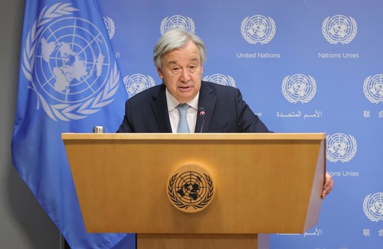 UN secretary-general Antonio Guterres fears war in Ukraine could spark global conflict