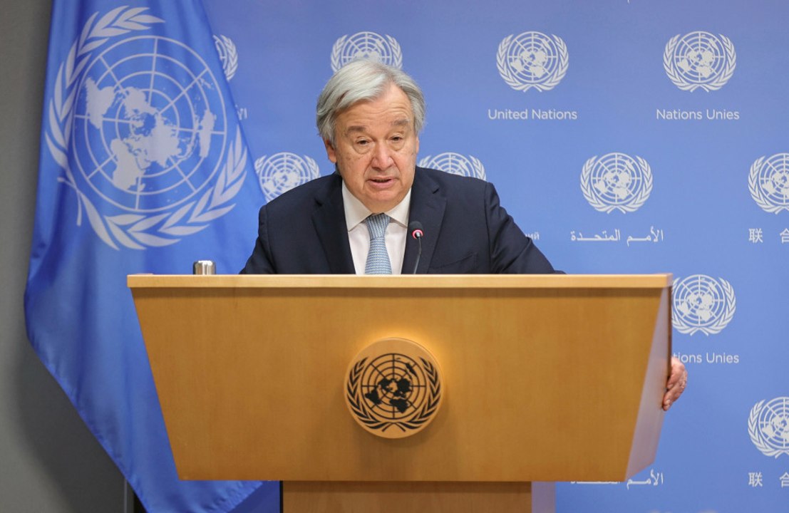 UN secretary-general Antonio Guterres fears war in Ukraine could spark global conflict