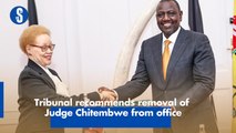 Tribunal recommends removal of Judge Chitembwe from office