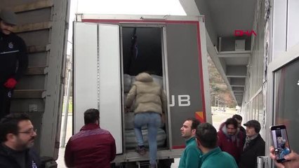 SPOR Trabzonspor'un yardım TIR'ları yola çıktı