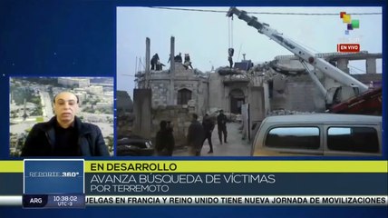 Reporte 360º 07-02: Türkiye y Siria buscan víctimas en zonas afectadas por el terremoto