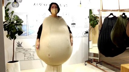 This is the Wearable Beanbag Body Suit That Lets You Drop and Nap Anywhere, Anytime