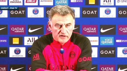Galtier donne des nouvelles de Neymar avant le déplacement à Marseille