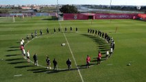 Benfica'dan saygı duruşu