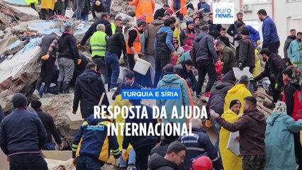 Ajuda urgente para vítimas dos terramotos