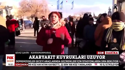 Akaryakıt kuyruğunda bekleyen depremzede: 7 kere de deprem olsa, 6’lı masaya oy yok!