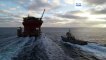Greenpeace activists board vessel carrying Shell oil platform