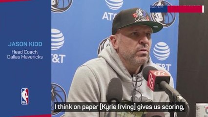 Irving makes the Mavs championship contenders - Kidd