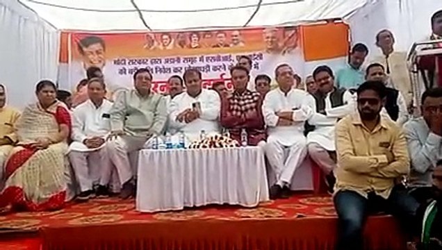 Congressmen demonstrated