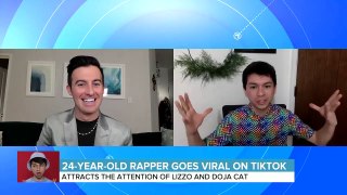 Young rapper goes viral on TikTok