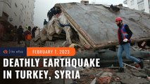 Death toll from earthquake in Turkey nears 3,000, rescuers search for survivors