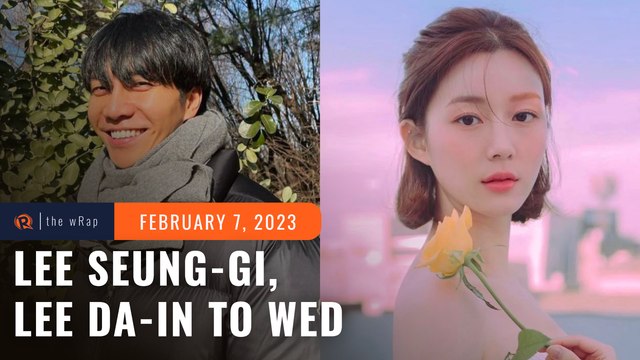 Lee Seung-gi, Lee Da-in to wed in April