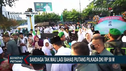 Sandiaga Uno Tak Mau Lagi Bahas Piutang Pilkada DKI Rp 50 Miliar Ke Anies Baswedan