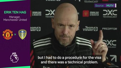 'Fine myself? It wasn't my fault!' - Ten Hag apologises for late show