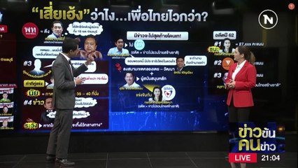 "เสี่ยเฮ้ง" ว่าไง....เพื่อไทยไวกว่า | ข่าวข้นคนข่าว | NationTV22