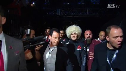 Khabib Nurmagomedov's Epic Walkout at UFC 229 🚶‍♂️ Full Intense Moment