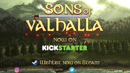 Sons of Valhalla - Tráiler de Lanzamiento en Kickstarter