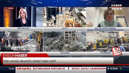 Afet uzmanı doçentin sözleri tepki çekti