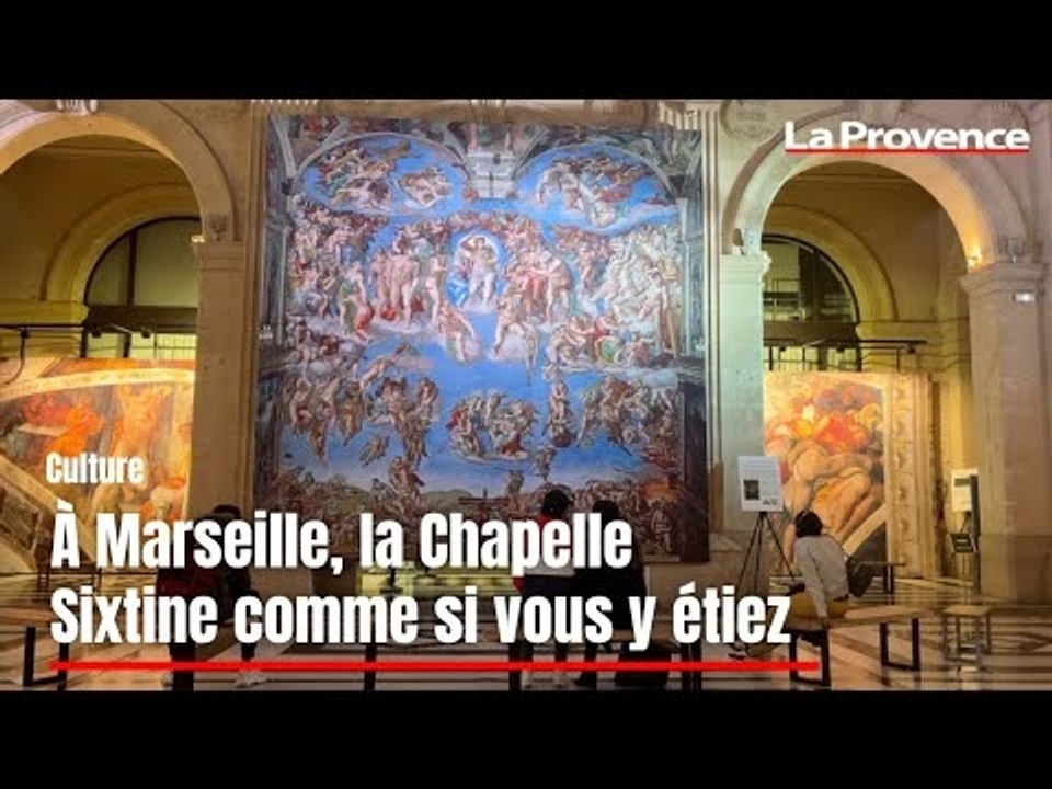À Marseille, la Chapelle Sixtine comme si vous y étiez