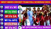 West Indies Cricket Team Full Schedule 2023 l West Indies Upcoming All Series 2023 l Wi fixture 2023