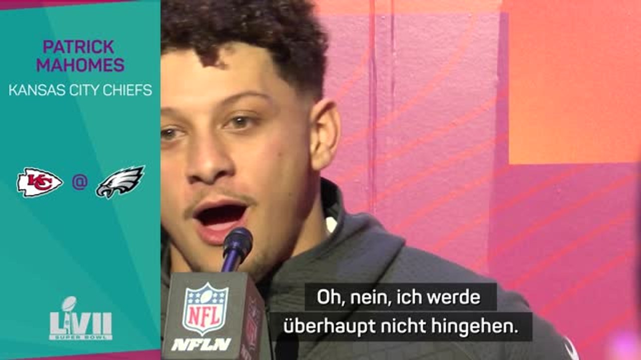 Mahomes: Familie 'freut sich mehr' auf Rihanna