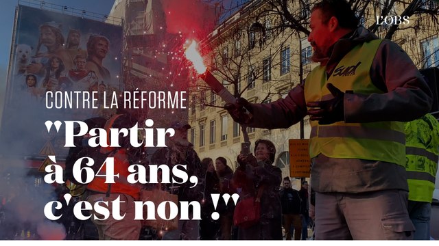 Retraites : l’âge de départ à 64 ans fédère tous les manifestants contre la réforme