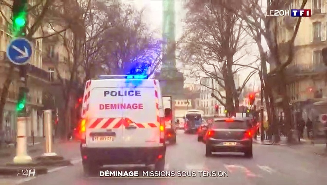 Déminage  missions sous tension