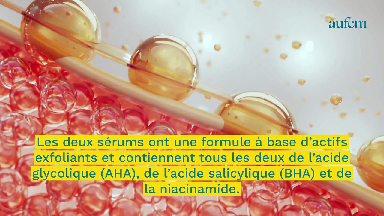 Sérum peeling de La Roche Posay VS solution peeling de The Ordinary