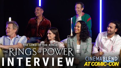 'Lord of the Rings: The Rings of Power' Interview with Charles Edwards, Cynthia Addai-Robinson & More!
