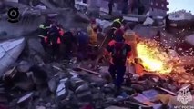 Rusya'dan gelen arama-kurtarma ekibi depremin merkez üssü Kahramanmaraş'ta çalışmalar yapıyor.