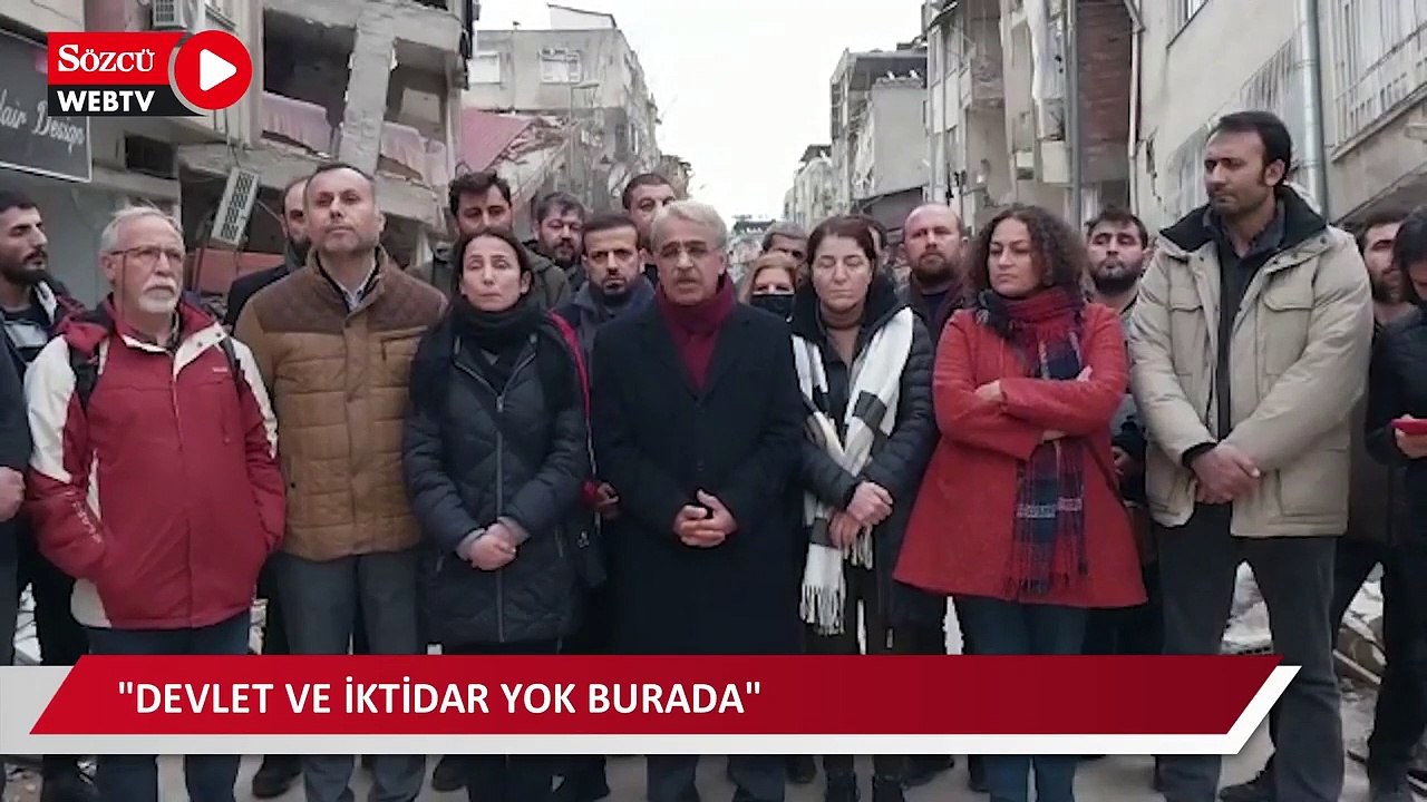Mithat Sancar: Yıkım var, acı var ama devlet ve iktidar yok