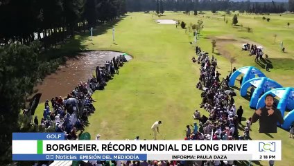 En Colombia, Martin Borgmaier rompió récord mundial de “long drive"