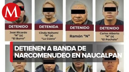 Cayeron en Naucalpan 8 presuntos narcomenudistas de "El 20"