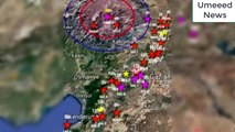 Earthquakes hit Turkey and Syria in one day M7.8, 7.5, 6.0 and 120 more
