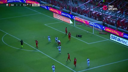 Nicolás Castro definió para el 1-0 de Platense ante Independiente