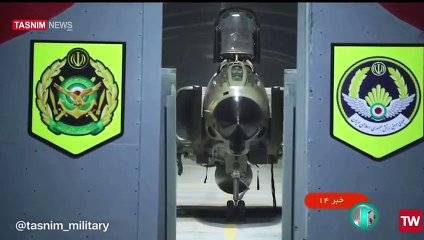 Vídeo do Exército iraniano revela sua primeira base aérea subterrânea, chamada "Eagle 44"
