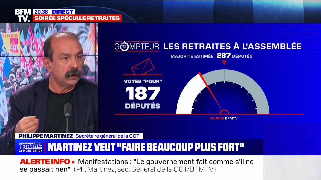 Philippe Martinez (CGT): "J'espère que des élus...