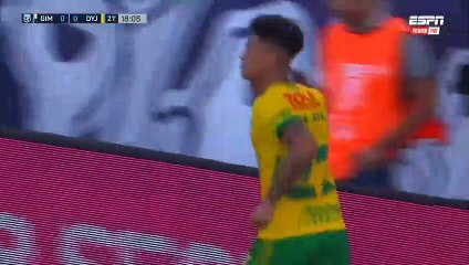 Santiago Solari anotó su primer gol con la camiseta de Defensa y Justicia